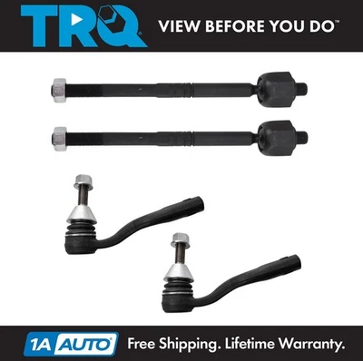 TRQ Front Tie Rod Set Fits 2012-2019 Mercedes-Benz - Image 1 of 4