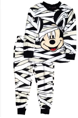 Disney Kids Size 5 Halloween Mummy Mickey 2 Piece Pajama Set - Image 1 of 4