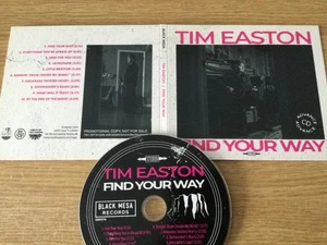 Promotional cd album-  Tim Easton – Find Your Way - Picture 1 of 1