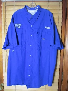 MTSU Middle Tennessee Blue Raiders bestickt Herren 2XL Columbia Angelhemd - Bild 1 von 7
