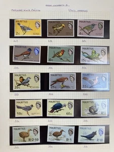 Mauritius. Outstanding QE11 MNH 1965-77 collection in album, defins and commems - Picture 1 of 23