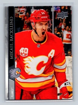 2020-21 Upper Deck #26 Mikael Backlund Calgary Flames - Image 1 of 2