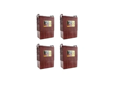 Trojan L16E-AC 370Ah Flooded Lead Acid BCI 903 Deep Cycle Battery x4 - Image 1 of 4
