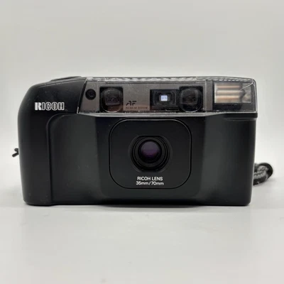 Ricoh RT-550 DATE Point & Shoot 35mm Compact Film Camera Tested Working - Image 1 of 4