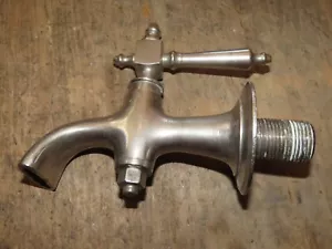 ancien robinet laiton chromé - Foto 1 di 5