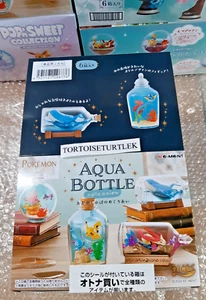Re-ment Pokemon Aqua Bottle Collection Miniature 6 Types Full Box Set - Picture 1 of 11
