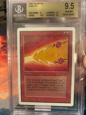 MTG Unlimited Fork BGS 9.5B - Image 1 of 2