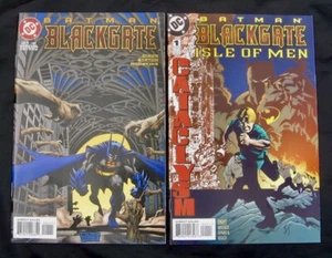 BATMAN: BLACKGATE & ISLE OF MAN - Two Blackgate One-Shots  (DC 1997-98) 9.4 NM - Picture 1 of 4