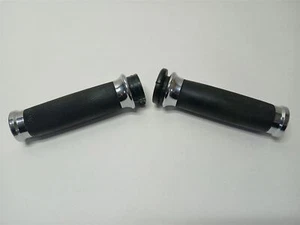 Harley-Davidson 2006 Street Glide Hand Grips Avon Custom Contour Chrome - Picture 1 of 6