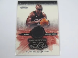 2002 Fleer Showcase Alonzo Mourning Beasts Of The East Authentic Game Worn - Picture 1 of 2