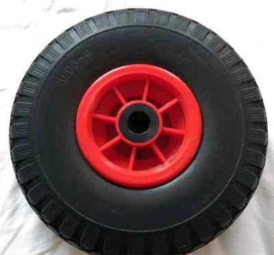 PU Rad Ersatzrad 260x85 mm 3.00-4 Bollerwagen Sackkarre pannensicher Reifen 20mm - Bild 1 von 3