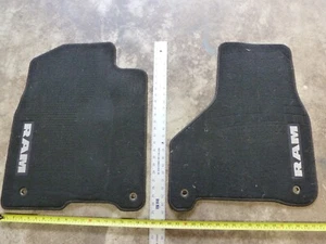2013 - 2018 DS Dodge Ram 1500 Pickup Truck Front Floor Mats Right Left OEM - Picture 1 of 5