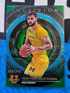 HUNTER DICKINSON 288/299 MICHIGAN 2023 BOWMAN UNIVERSITY INCEPTION - Picture 1 of 2