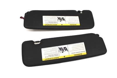 Juego de espejos retrovisores parasol derecho e izquierdo negro OEM BMW E88 E93 M3 135i 128i 335i *Nota Foto 1 de 4