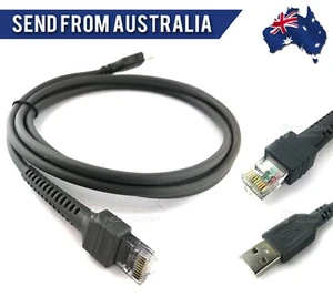 Brand New 2 Meters USB Scanner Cable Compatible with Symbol Barcode LS2208 4208 - Picture 1 of 6
