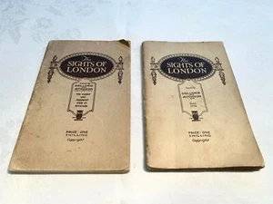 2 Vintage 'The Sights Of London' Booklets Issued By Dollond & Aitchinson c.1928. - Picture 1 of 7