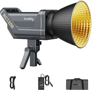 Luz de video fuente puntual SmallRig RC 120B bicolor COB 2700K-6500K con enchufe de EE. UU. - Imagen 1 de 11