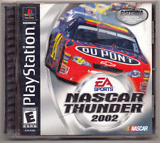 NASCAR Thunder 2002 - Sony PlayStation PS1 - Complete - Jeff Gordon #24 cover