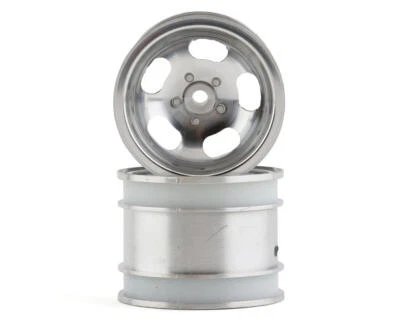 Kyosho 5-Spoke Rear Wheel (Satin Chrome) (2) (2014 Beetle) [KYOSCH004SCB] - Image 1 of 3