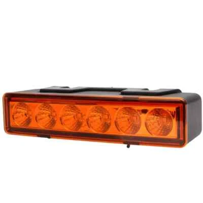1x GELB LED Frontblitzer Blitzlicht Warnleuchte LKW 12V/24V ADR 7 Funktionen PKW - Bild 1 von 4