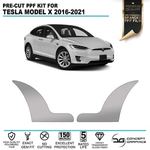 Rear Arches Stone Guard LRG PPF Paint Protection Film Kit For Tesla Model X 16+ - Picture 1 of 4