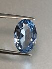 Lot Of 3 Oval SYN Spinel Of Aqua Blue Like Color 12x8mm Gem Loose Stone Jewel