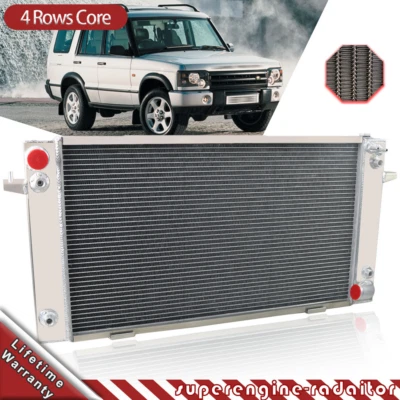 Radiador de 4 filas apto para Land Rover Range Rover y Discovery I II 1987-1998 3,9/4,0 L V8 Foto 1 de 4