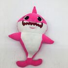 Singing Baby Shark Pink 10" Plush Stuffed Animal Toy
