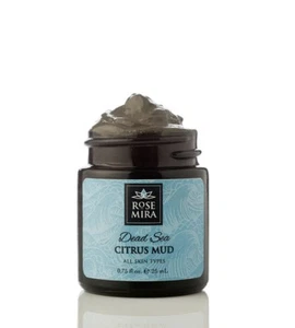 New Rosemira 100% Organic Dead Sea Citrus Mud Masque Combination Oily Skin, Acne - Picture 1 of 1