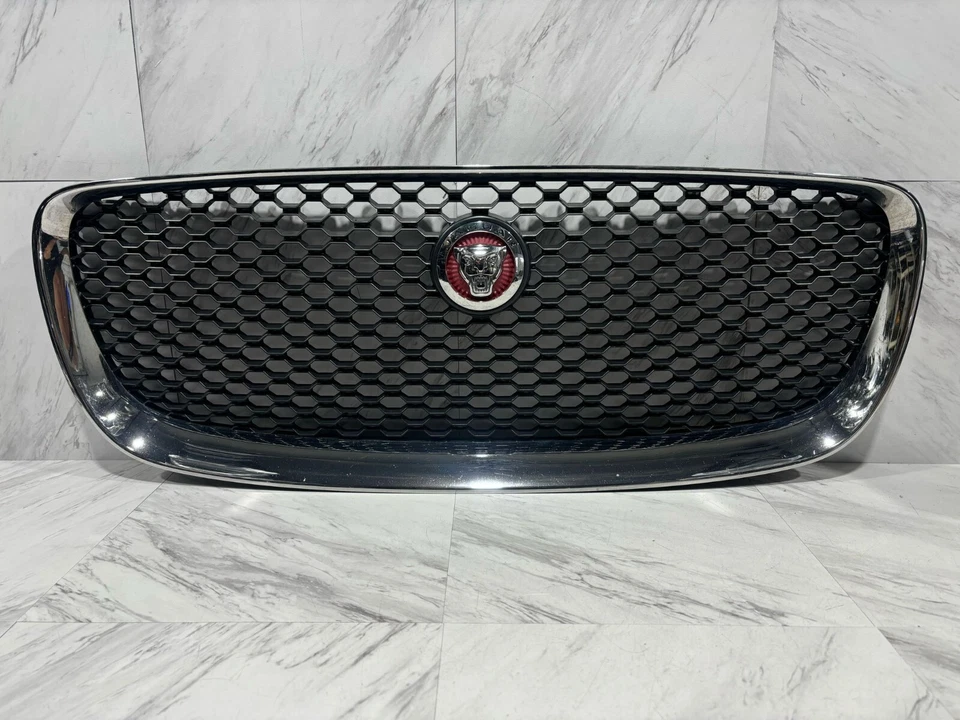 2016-2020 JAGUAR F-PACE GRILLE ASSEMBLY OEM FRONT UPPER GRILLE HK83-018K28-AA - Image 1 of 4