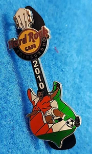 EDINBURGH WORLD CUP SOCCER FOOTBALL GUITAR SERIES IVORY COAST Hard Rock Cafe PIN - Picture 1 of 1