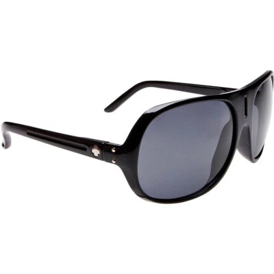Authentic SPY Stratos II Black w/Grey Lens Sunglasses 67073506219 - 60mm (84-14) - Image 1 of 4