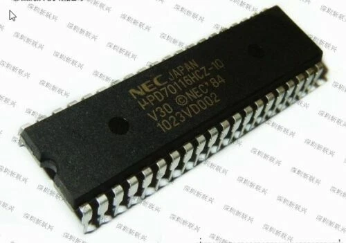 NEC UPDATE70116HCZ-16 DIP-40 V20HL V30HL 16/8 16 BITS - Imagen 1 de 1