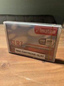 (1) Single NEW Imation SLR7 20GB/40GB QIC 5.25" data tape cartridge - Afbeelding 1 van 3