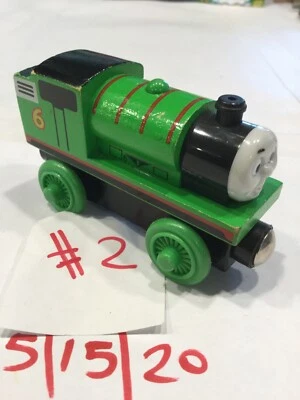 PERCY~(2003)~Thomas the Train And Friends Wooden Railway Toy Learning Curve~#2~ - Image 1 of 4