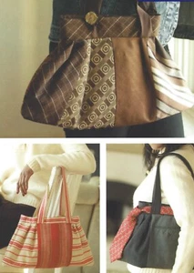 Thrifted Fashion Bag quilt pattern by Indygo Junction - Picture 1 of 1