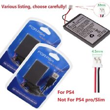 2000mah Battery.+ Charge Cable For Sony Playstation PS4 Dual shock 4 Controller