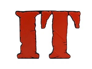 Stephen King's IT 3D Logotipo Letrero Exhibición Película de Terror Pared Escritorio Estante Arte - Imagen 1 de 5
