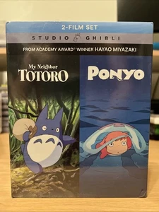 Studio Ghibli - My Neighbor Totoro & Ponyo (2-Film Set) Blu Ray Brand New Sealed - Picture 1 of 7
