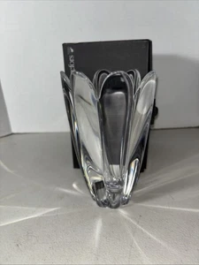 Nuovo vecchio inventario Orrefors Svezia 'Mayflower 6,5" vaso cristallo di Jan Johansson - Foto 1 di 6