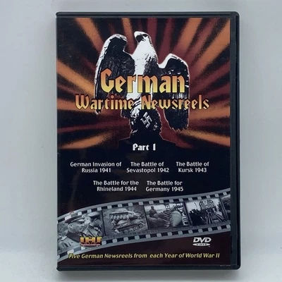 German Wartime Newsreels - Part I DVD 2004 WWII German Language Military Footage - Image 1 of 4