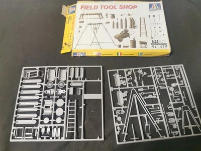 ITALERI n.419 officina da campo Field Tool Shop 1:35 - Immagine 1 di 4