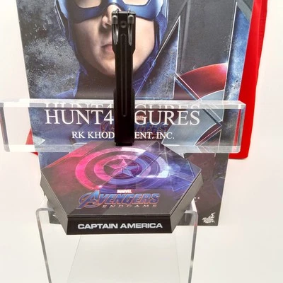 Figura de acción Hot Toys MMS563 Endgame Capitán América 1/6 soporte base solamente  Foto 1 de 4