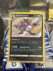 GRIMMSNARL SV085/SV122 SHINING FATES POKEMON HOLO VAULT RARE COLLECT SET SHINY - Picture 1 of 2