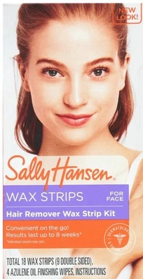 Tiras de cera para rostro Sally Hansen LOTE DE 3 cajas nuevas Foto 1 de 4