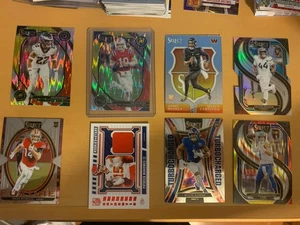 Huge Football Panini Collection Auto Patch Memorabilia Rookies Prizm 24 Card Lot - Picture 1 of 3