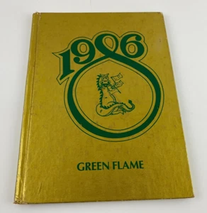 1986 Lake Placid Middle School Yearbook Green Flame - Lake Placid, Florida - Picture 1 of 8