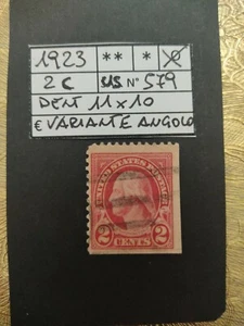 Francobollo Americano G.Waschington 1923 - Foto 1 di 3