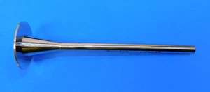 3/8" (10 mm) NARROW tapered Slim Snack Stick tube sausage stuffer 2" BASE - Picture 1 of 6