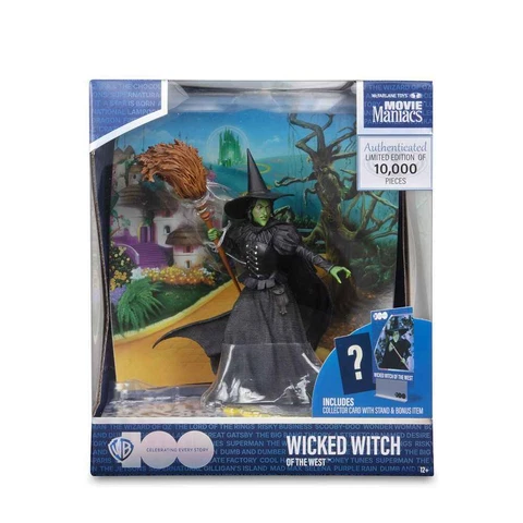 Mcfarlane Movie Maniacs Wizard of OZ Wicked Witch of the West 6" Figure IN STOCK Cover
